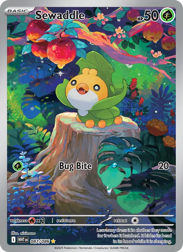 Sewaddle, White Flare 087/086