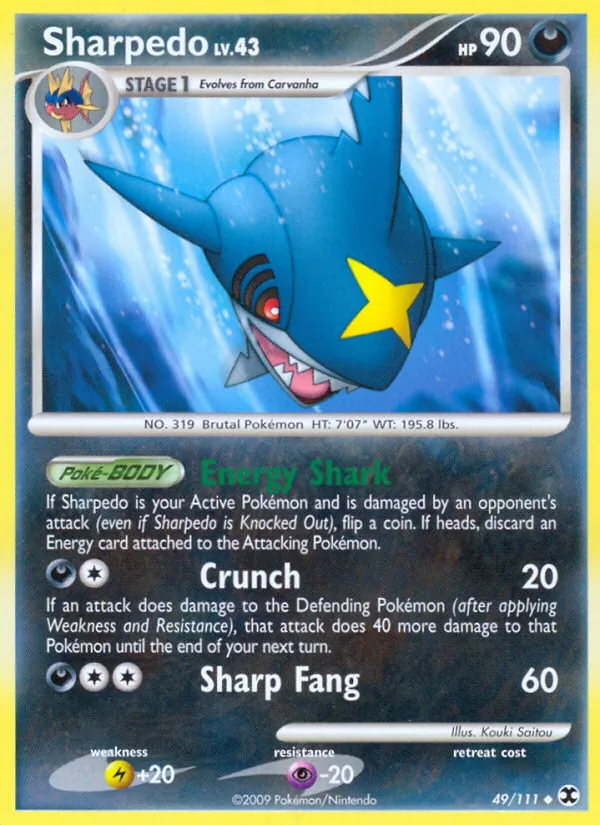 Sharpedo, Rising Rivals 049/111