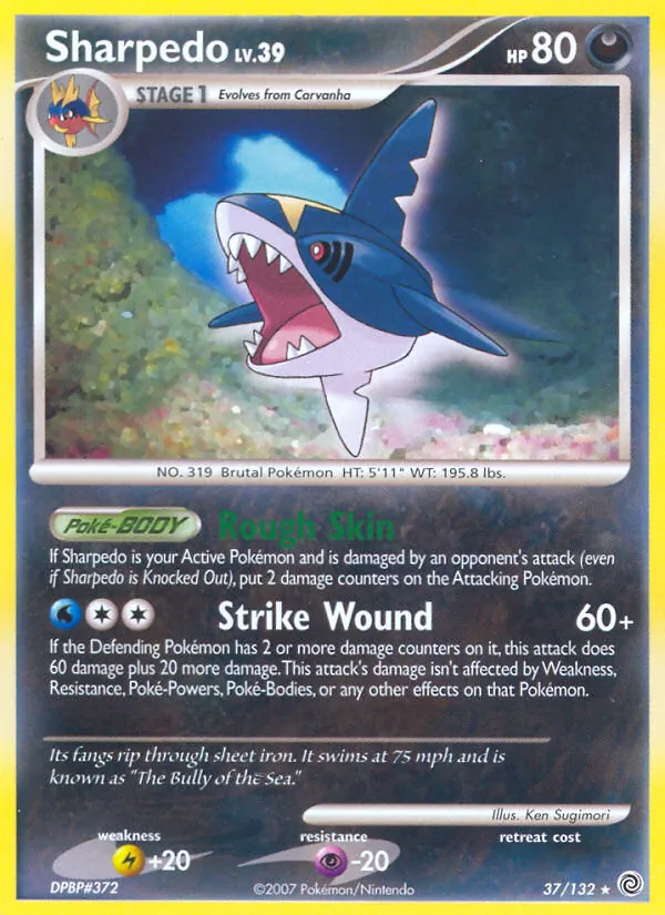 Sharpedo, Secret Wonders 037/132