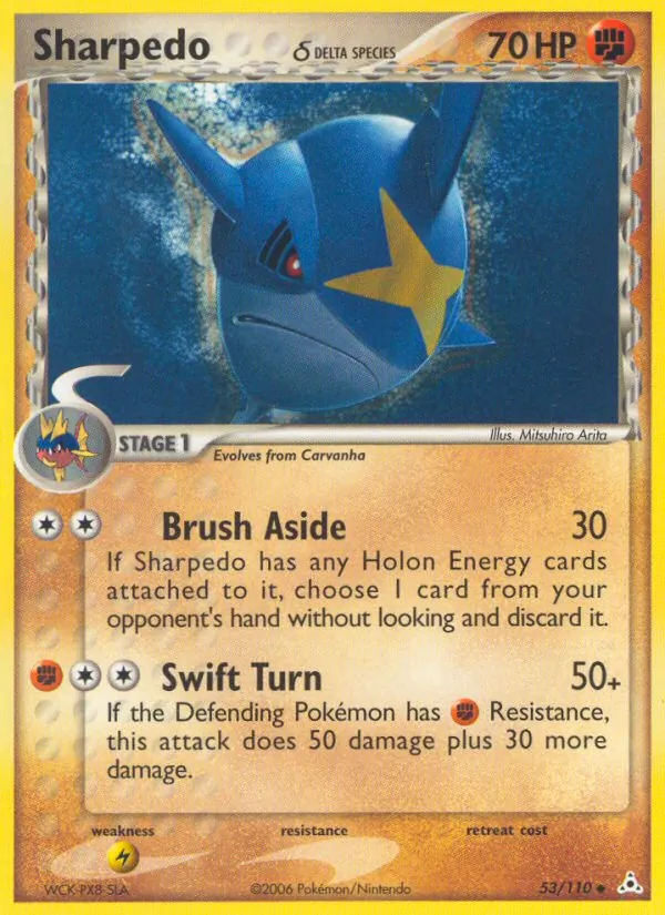 Sharpedo δ, Holon Phantoms 053/110