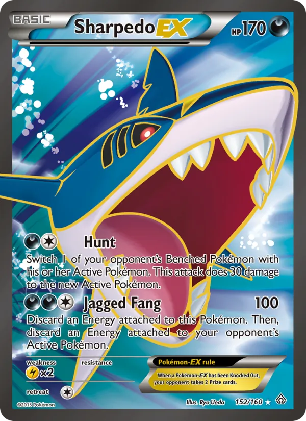 Sharpedo EX, Primal Clash 152/160
