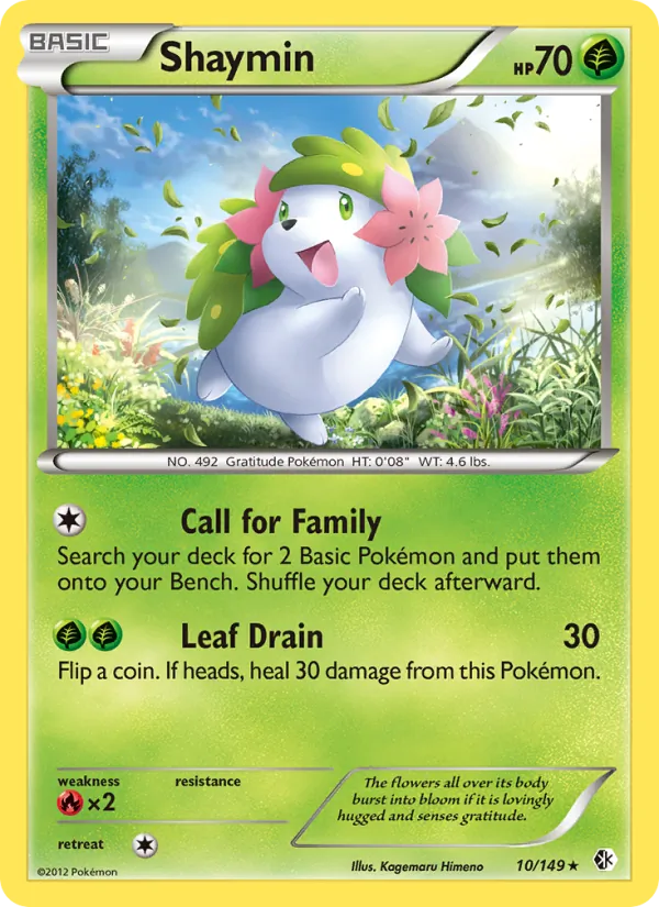 Shaymin, Boundaries Crossed 010/149