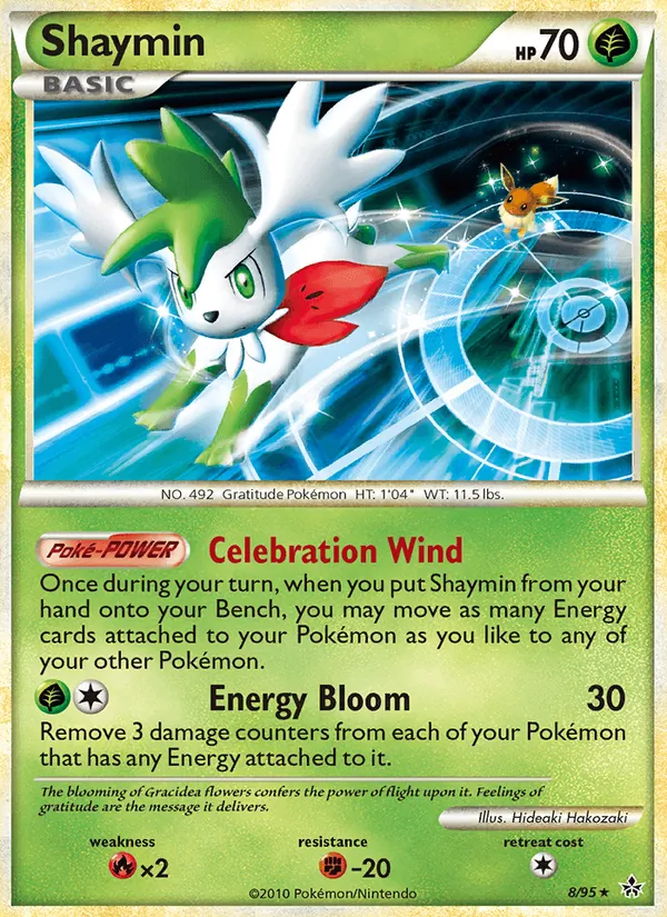 Shaymin, Unleashed 008/095