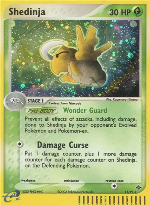 Shedinja, Dragon 011/097