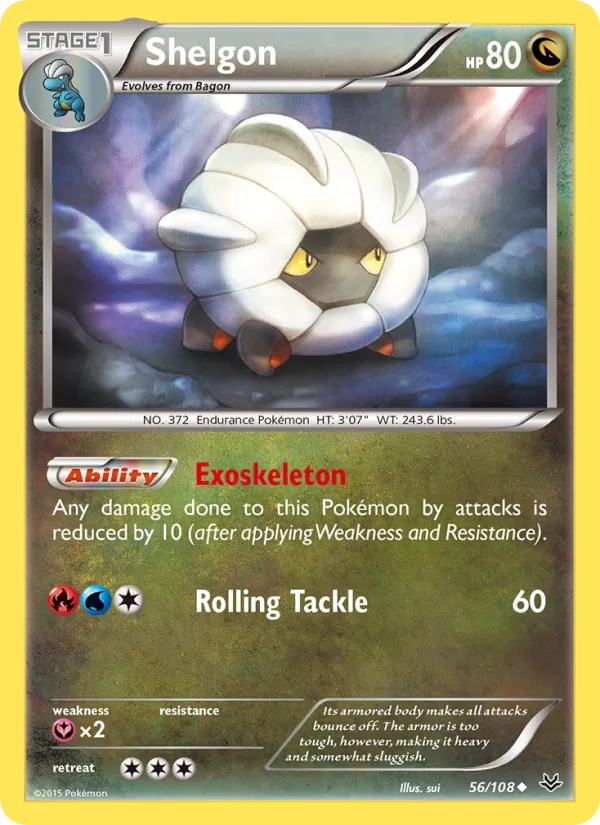 Shelgon, Roaring Skies 056/108