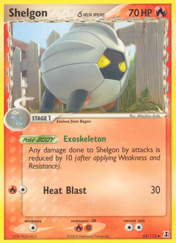 Shelgon δ, Delta Species 054/113