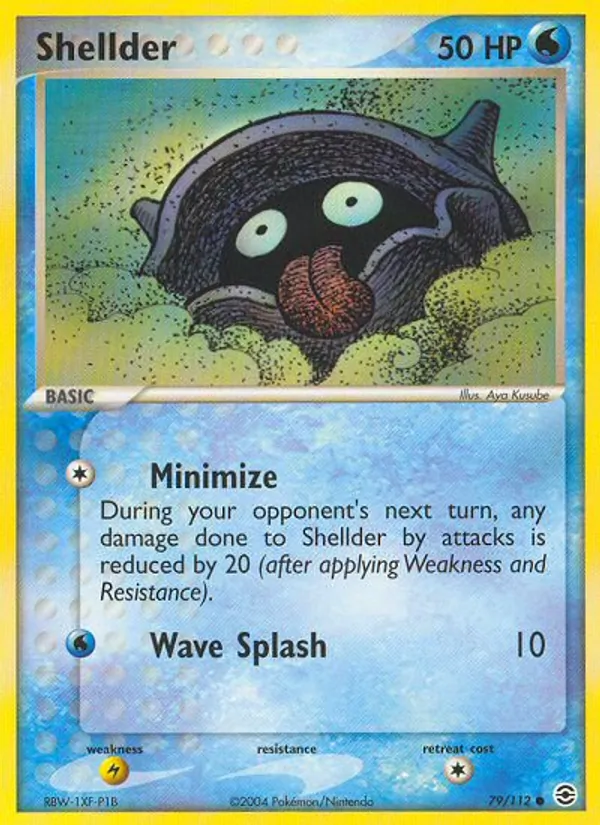 Shellder, FireRed & LeafGreen 079/112