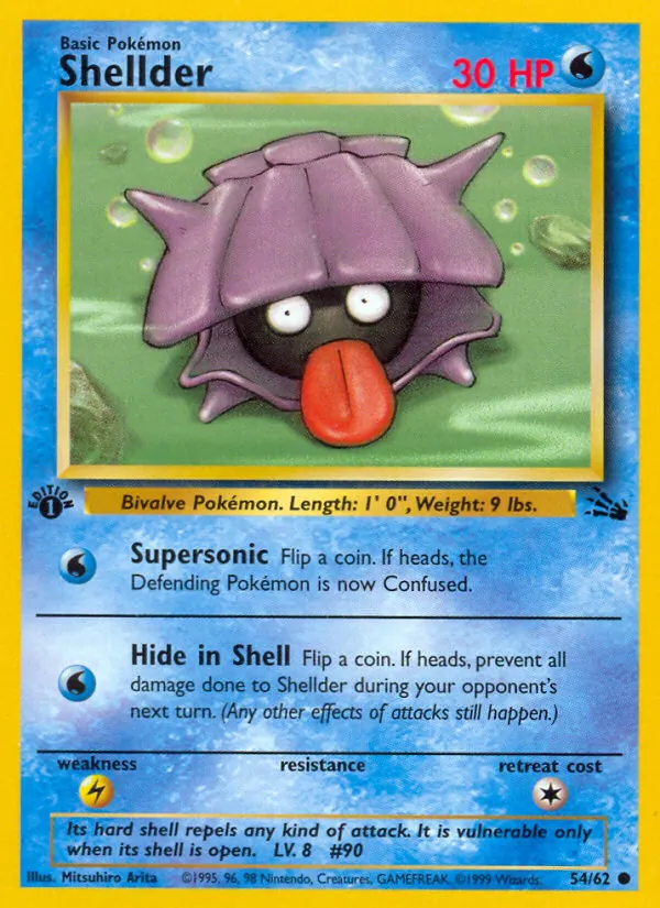 Shellder, Fossil 054/062
