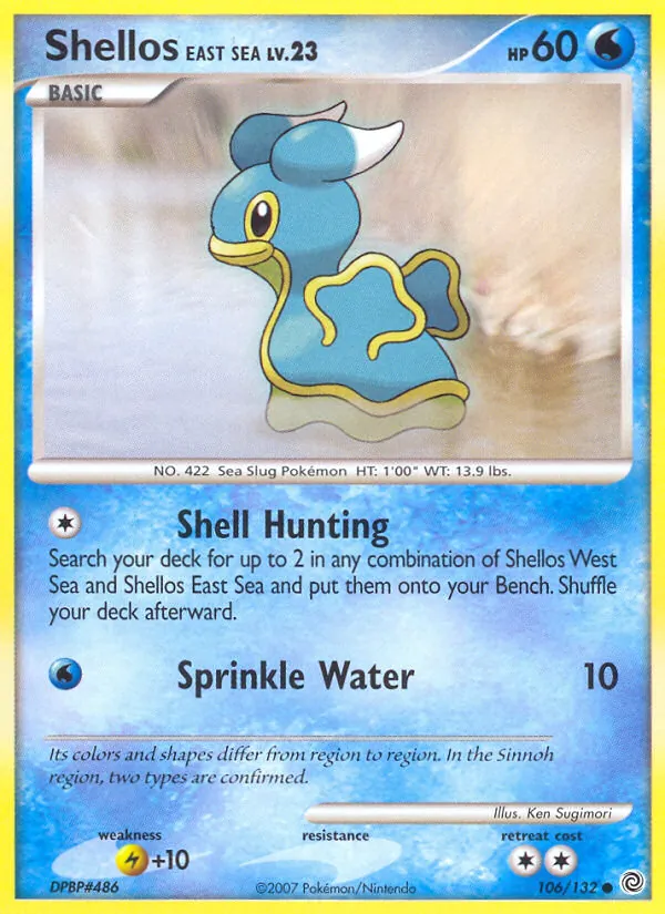 Shellos East Sea, Secret Wonders 106/132