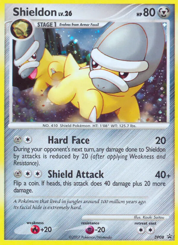 Shieldon, Diamond & Pearl Promos DP08