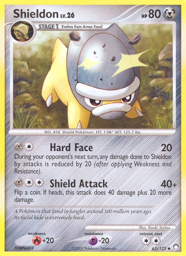 Shieldon, Mysterious Treasures 063/123