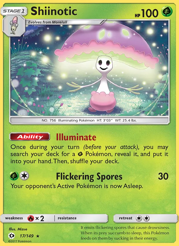 Shiinotic, Sun & Moon 017/149