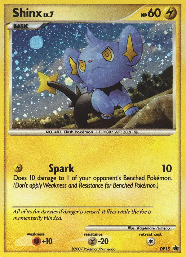 Shinx, Diamond & Pearl Promos DP15