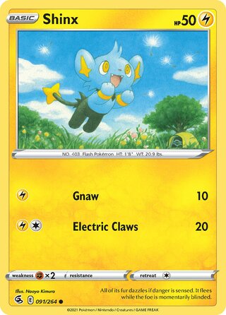 Shinx, Battle Academy 2022 (Pikachu) 091/264