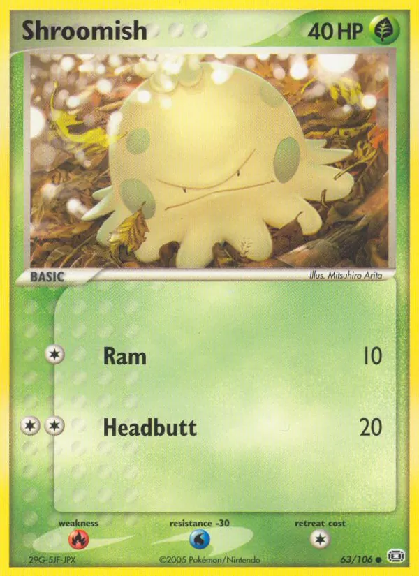Shroomish, Emerald 063/106