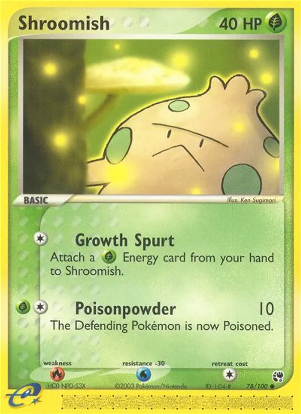 Shroomish, Sandstorm 078/100