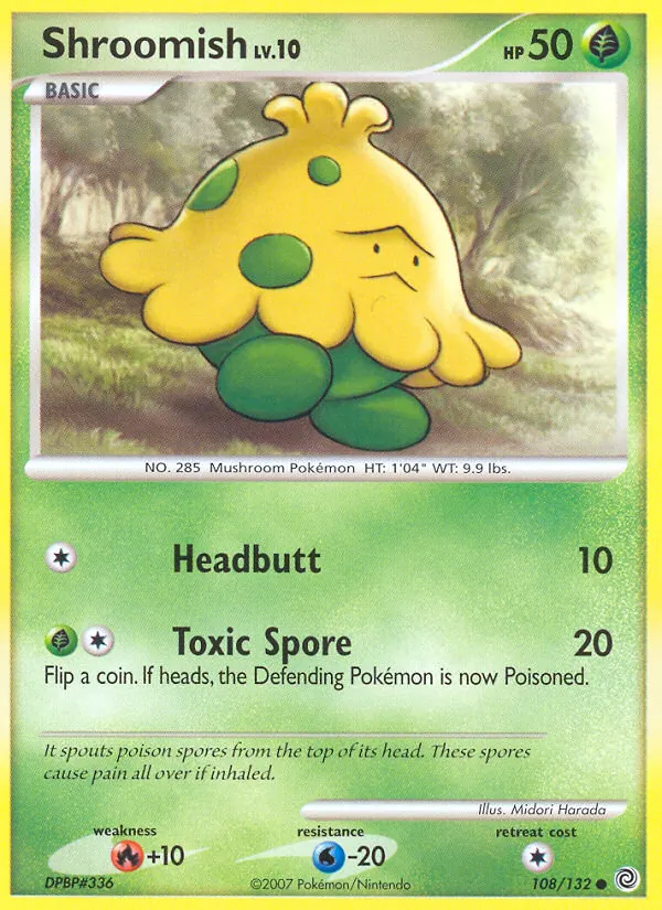 Shroomish, Secret Wonders 108/132