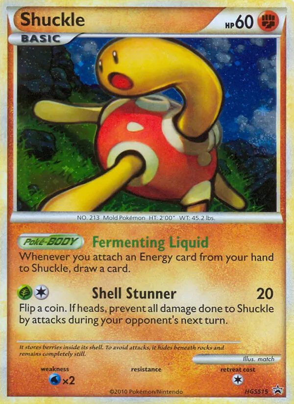 Shuckle, HeartGold & SoulSilver Promos HGSS15