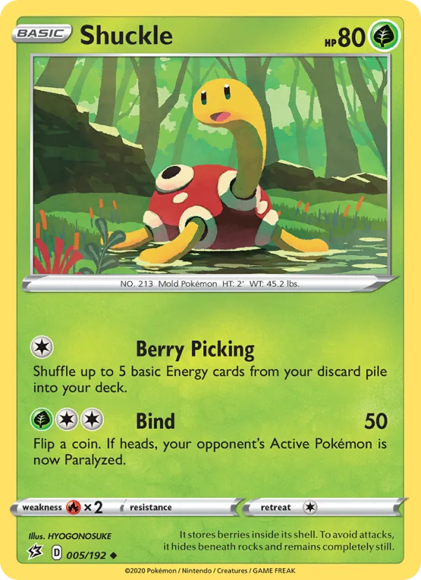 Shuckle, Rebel Clash 005/192