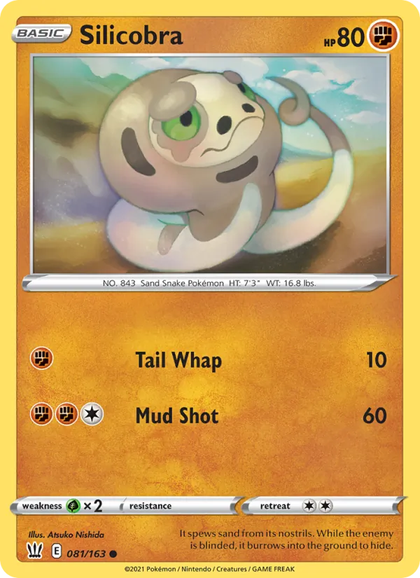 Silicobra, Battle Styles 081/163