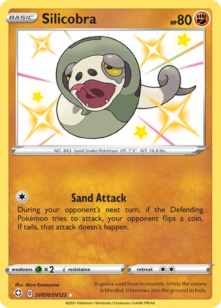 Silicobra, Shining Fates SV070/SV122