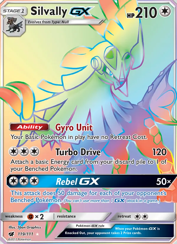 Silvally GX, Crimson Invasion 119/111