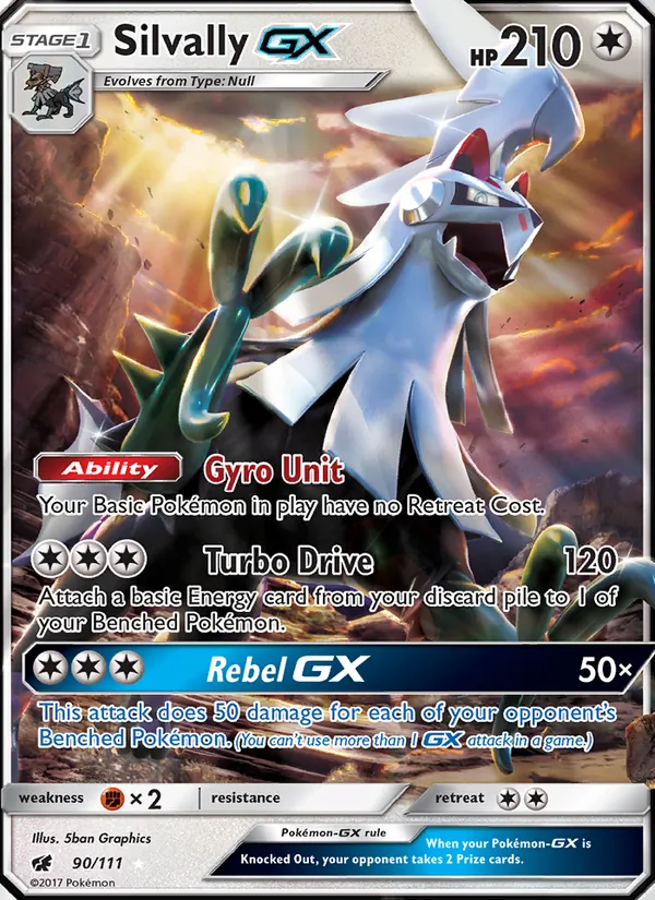 Silvally GX, Crimson Invasion 090/111