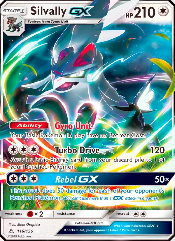 Silvally GX, Ultra Prism 116/156