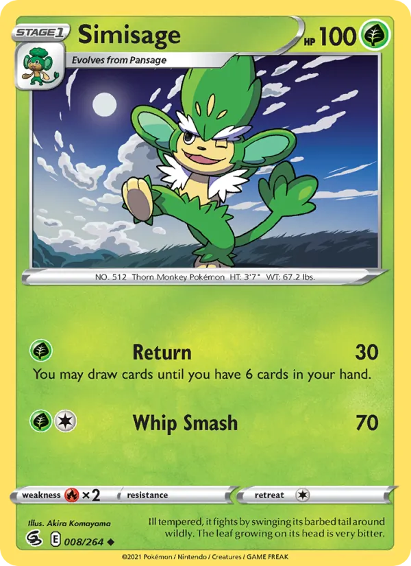 Simisage, Fusion Strike 008/264