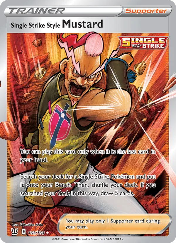 Single Strike Style Mustard, Battle Styles 163/163