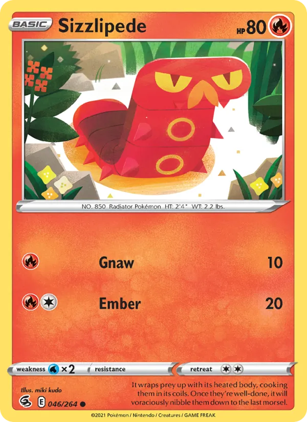 Sizzlipede, Fusion Strike 046/264