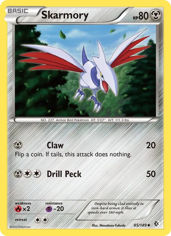 Skarmory, Boundaries Crossed 095/149