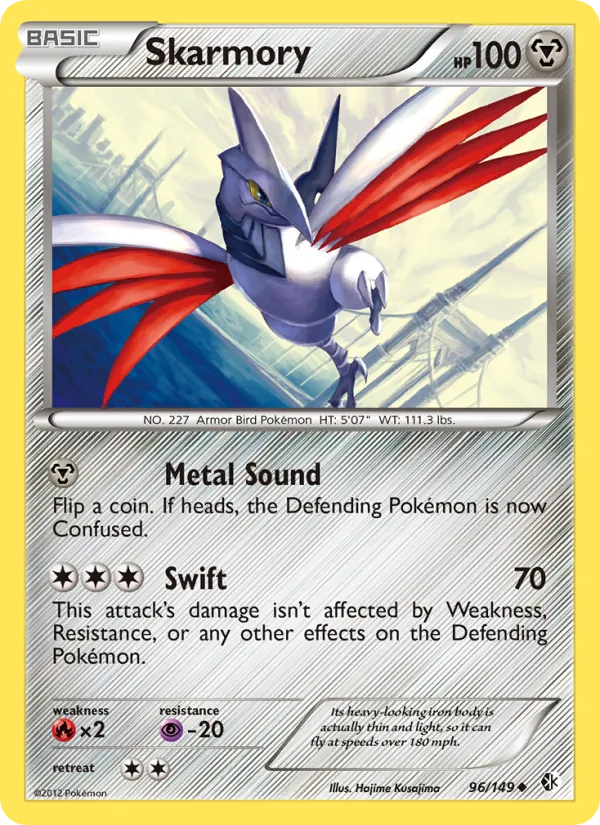 Skarmory, Boundaries Crossed 096/149