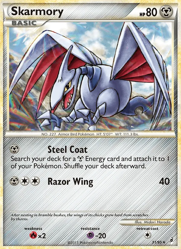 Skarmory, Call of Legends 031/095