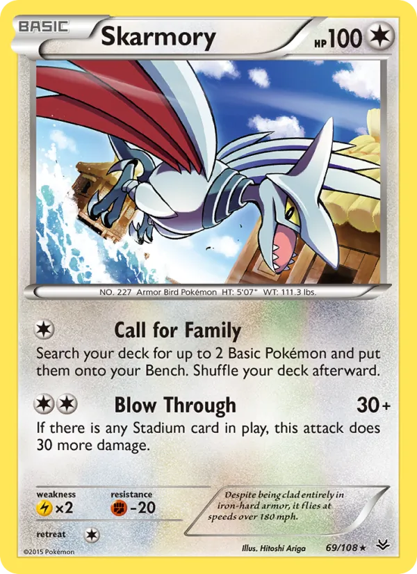 Skarmory, Roaring Skies 069/108