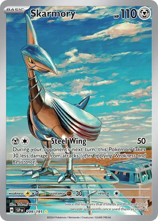 Skarmory, Surging Sparks 209/191