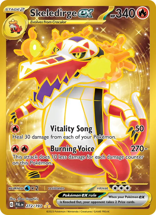 Skeledirge EX, Paldea Evolved 272/193