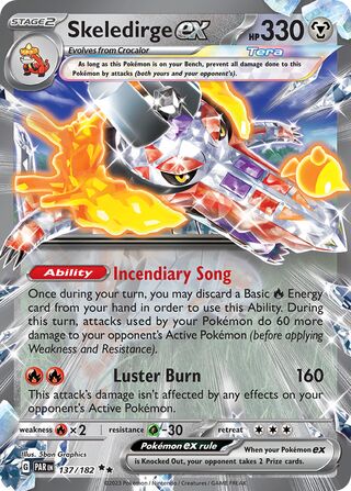 Skeledirge EX, Play! Pokémon Prize Pack Series Five 137/182