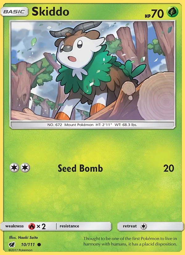 Skiddo, Crimson Invasion 010/111