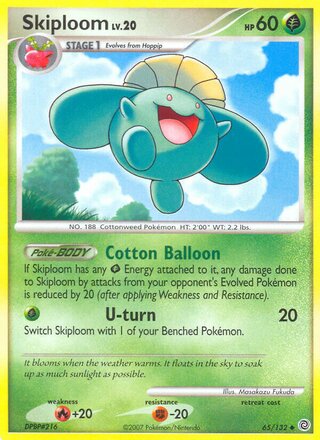Skiploom, WC Deck 2010 (Power Cottonweed) 065/132