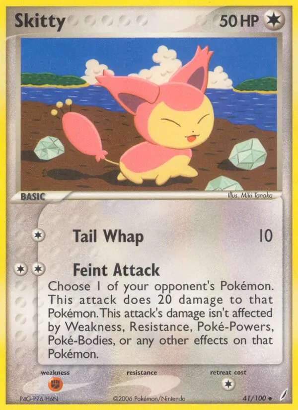 Skitty, Crystal Guardians 041/100