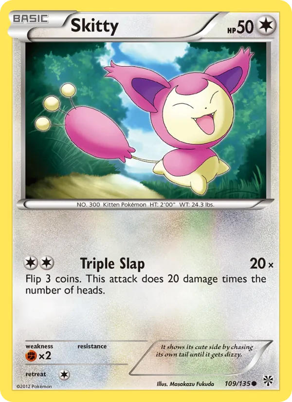 Skitty, Plasma Storm 109/135