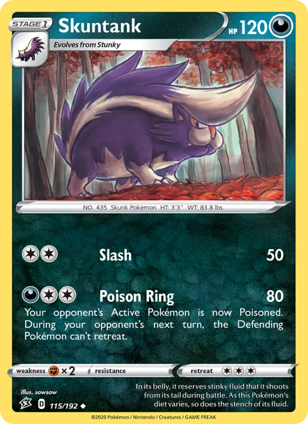 Skuntank, Rebel Clash 115/192