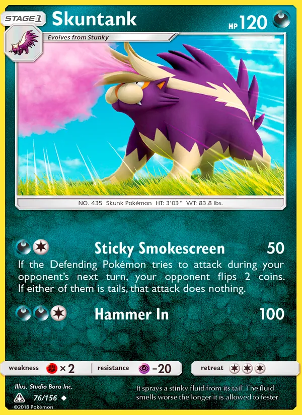 Skuntank, Ultra Prism 076/156