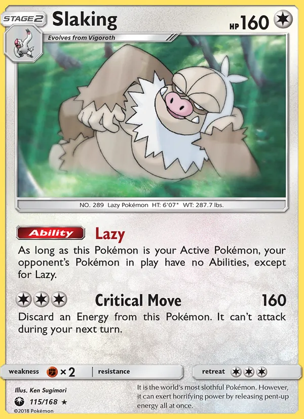 Slaking, Celestial Storm 115/168