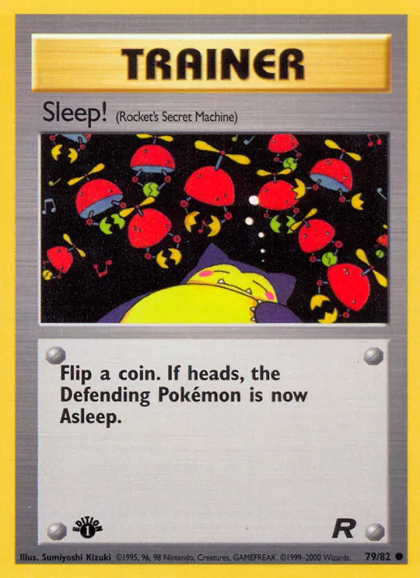 Sleep!, Team Rocket 079/082