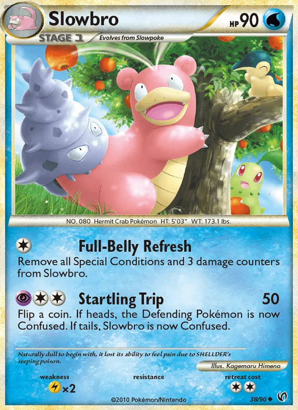 Slowbro, Undaunted 038/090