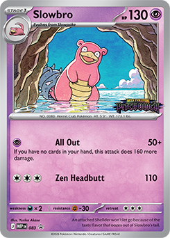 Slowbro, MEP Black Star Promos 083