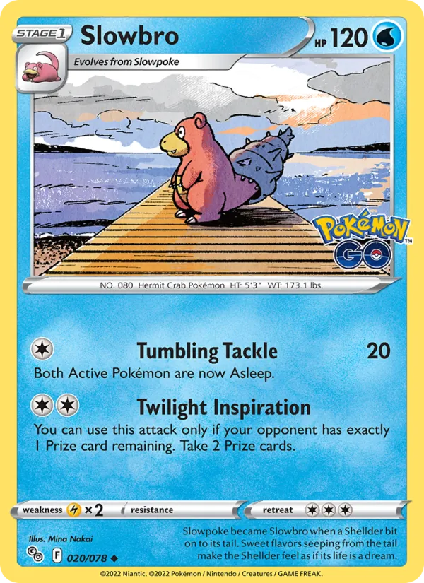 Slowbro, Pokémon GO 020/078