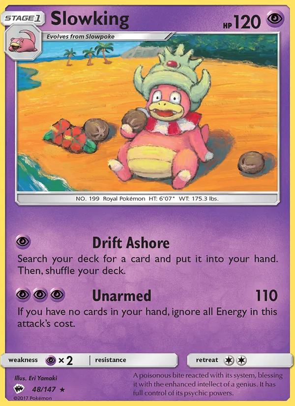 Slowking, Burning Shadows 048/147